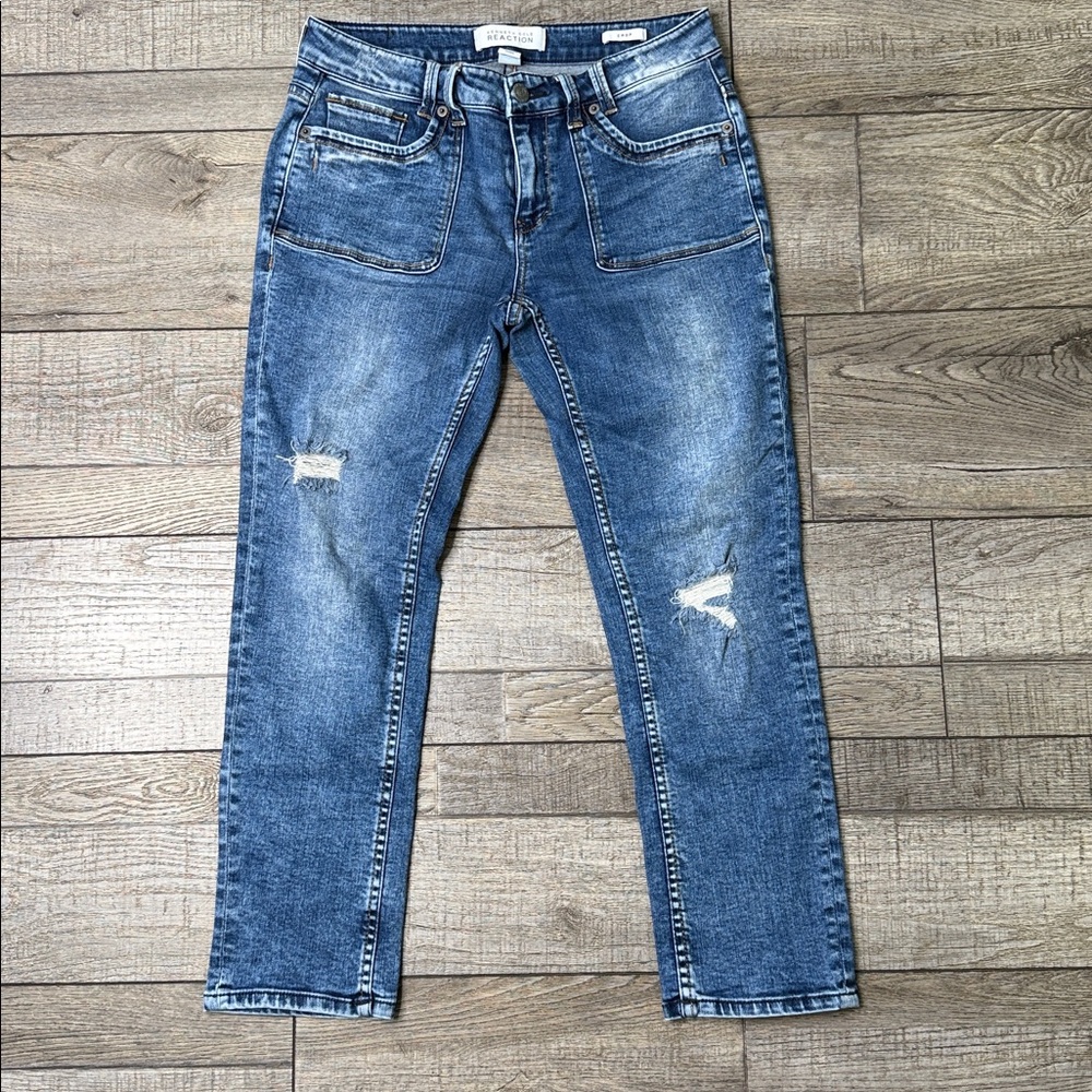 Kenneth Cole Reaction Denim Crop Jeans
